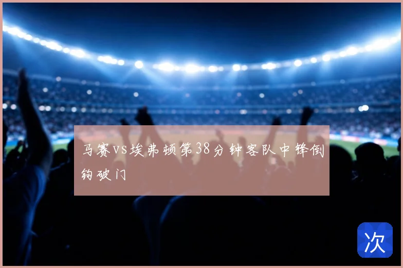 马赛vs埃弗顿第38分钟客队中锋倒钩破门